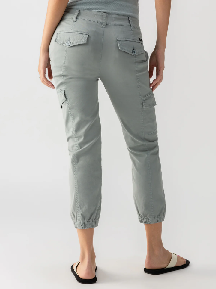 REBEL STANDARD RISE CARGO PANT EUCALYPTUS