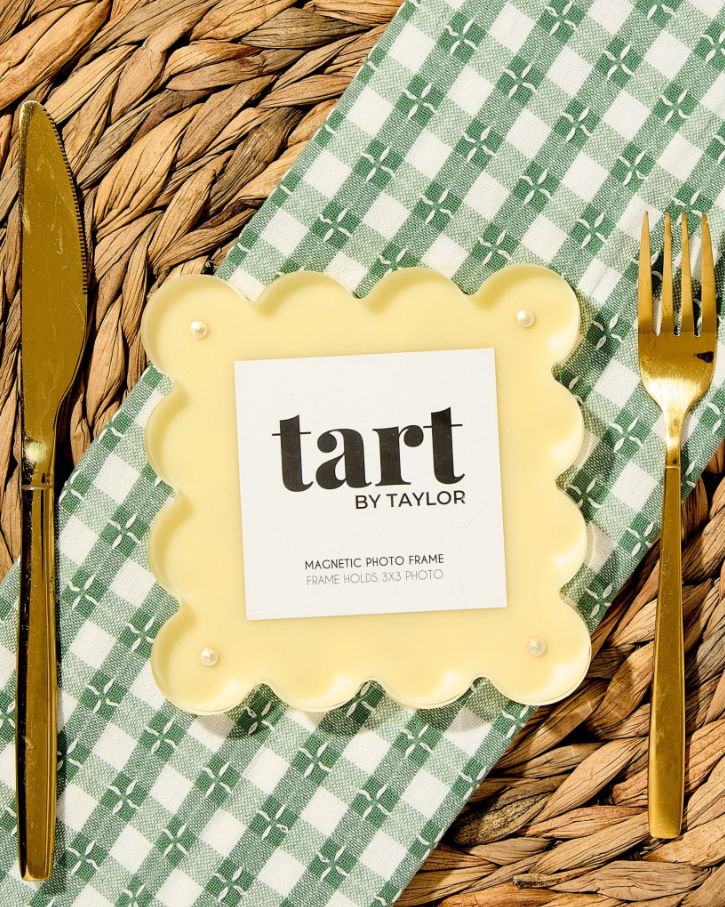 Mini Acrylic Frame, Butter Yellow - 13 Hub Lane   |  Acrylic Frames