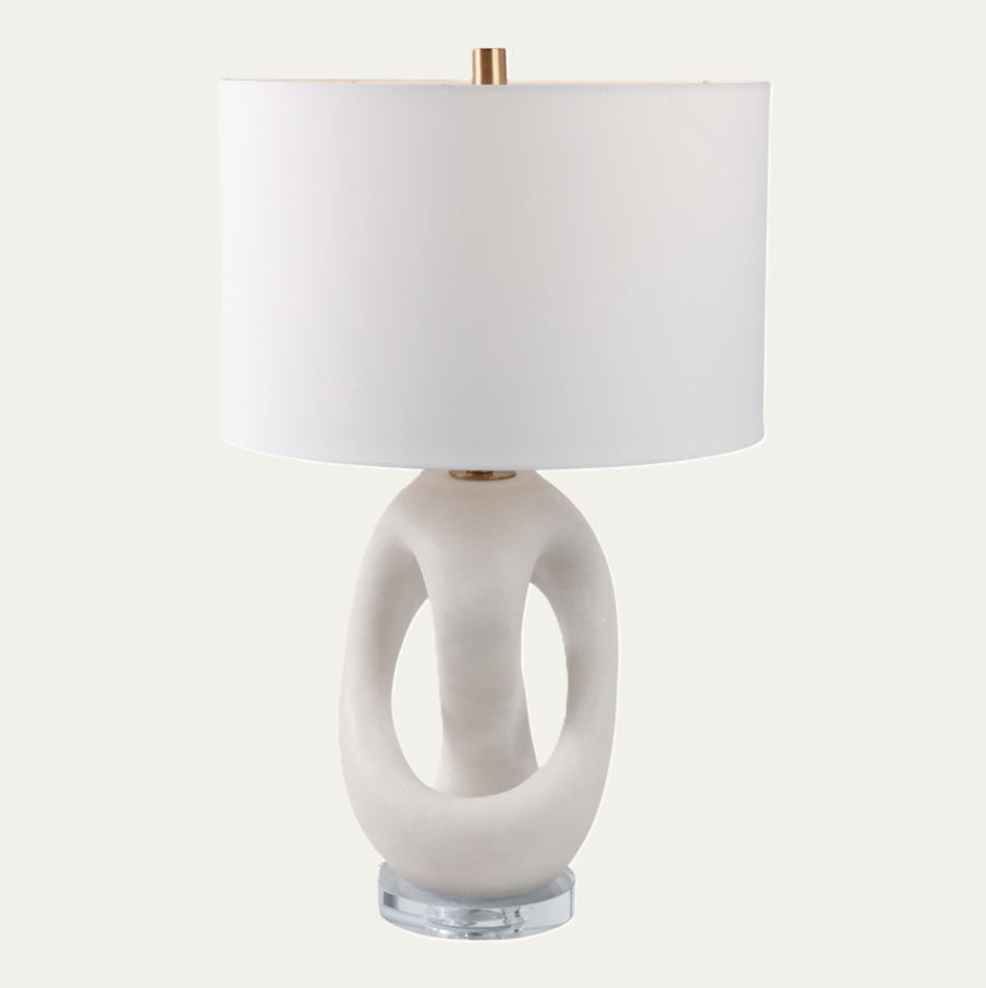 Venta Quartz Resin Table Lamp - 13 Hub Lane   |  Resin Table Lamps