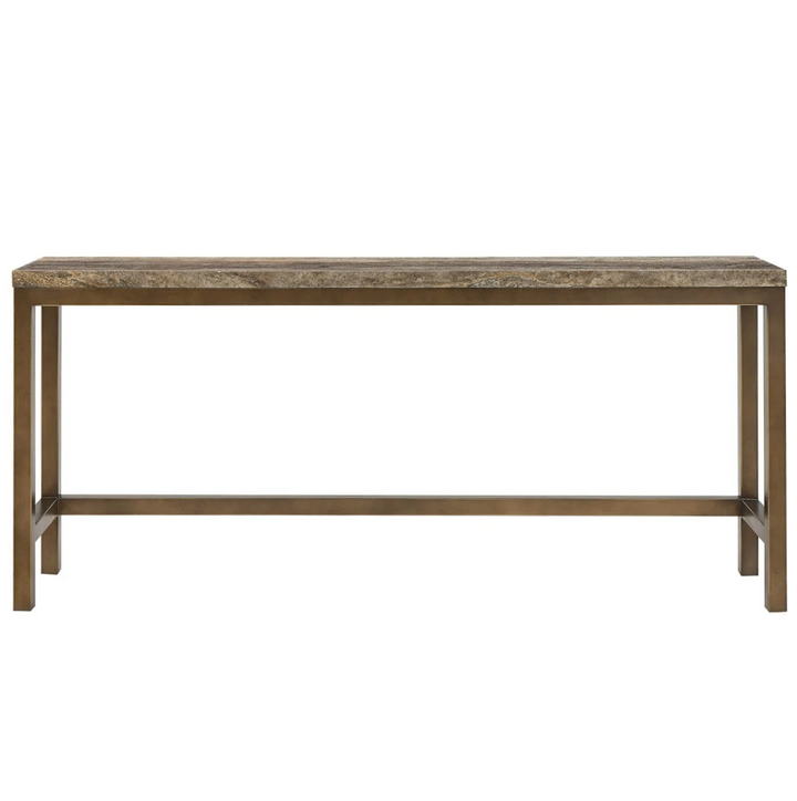 Brindle Console w/ 3 Stools