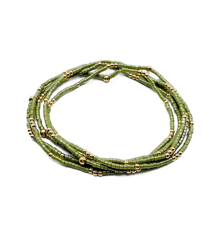Newport Beaded Bracelet - 2mm - 13 Hub Lane   |  Beaded Bracelets