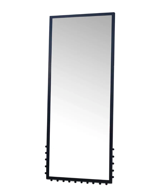 Figaro Floor Mirror, Black - 13 Hub Lane   |  Floor Mirrors