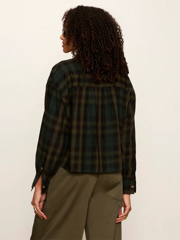 The Autumn Edit Flannel, Forest Plaid