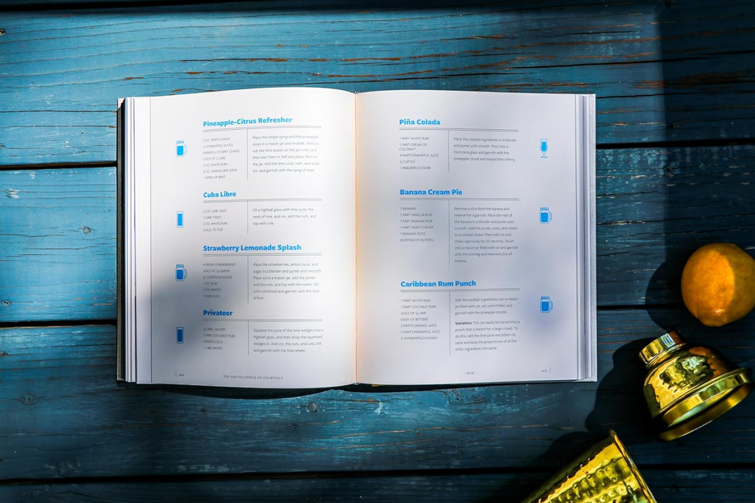 The Encyclopedia of Cocktails: Over 1,000 Cocktails for Every Occasion - 13 Hub Lane   |  