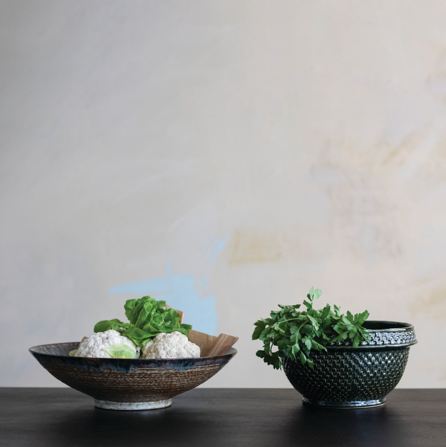 Stoneware Serving Bowl - 13 Hub Lane   |  