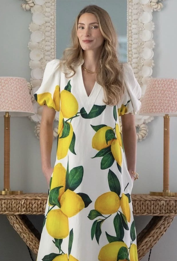 Hampton Dress - Limone