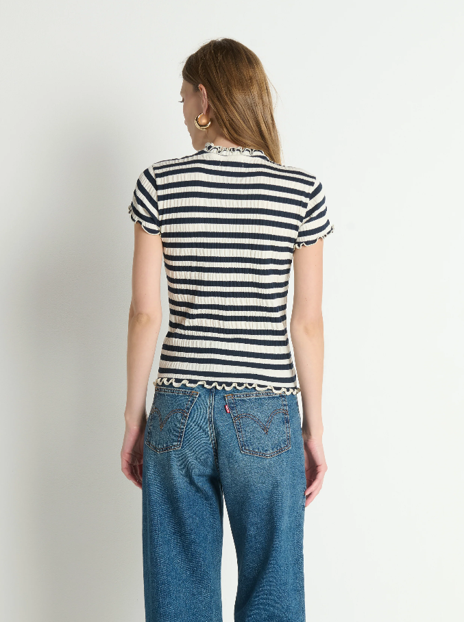 Nation LTD Natalia Top, Crinkle Stripe - 13 Hub Lane   |  
