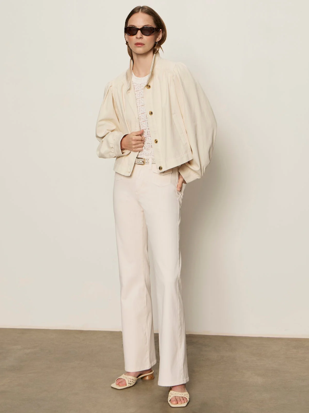 Charlotte Twill Jacket, Collagen