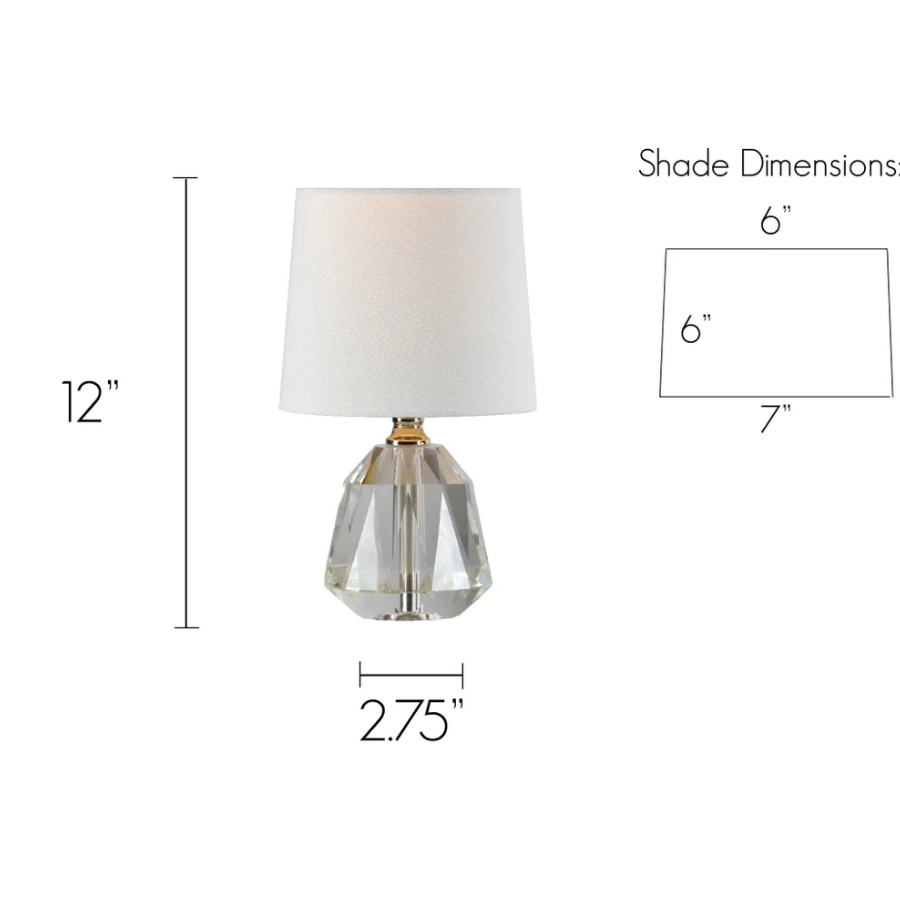 Slade Crystal Table Lamp - Thumbnail 3