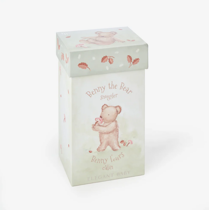 Bear Snuggler Plush Security Blanket w/ Gift Box - 13 Hub Lane   |  