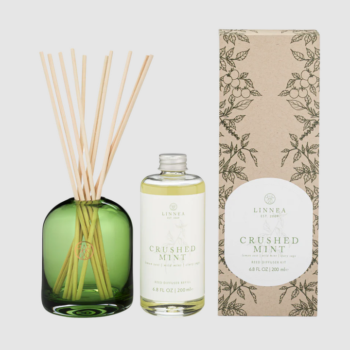 Linnea Crushed Mint Reed Diffuser