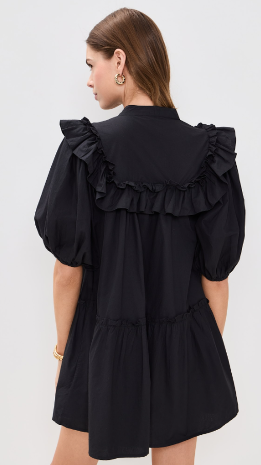 Tatiana Mini Dress, Black - 13 Hub Lane   |  Mini Dresses