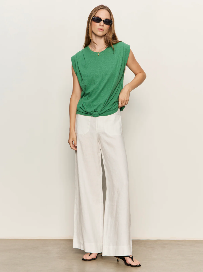 Knotted Muscle Tee, Green Juice