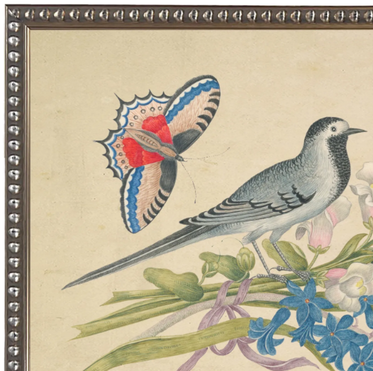 Birds & Blooms Bookplate M