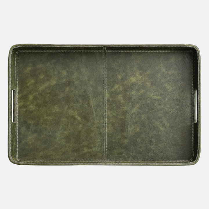 Decorative Leather Tray - 13 Hub Lane   |  
