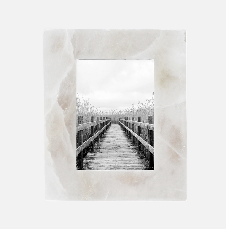 Alabaster Photo Frame - 13 Hub Lane   |  Marble & Stone Frames