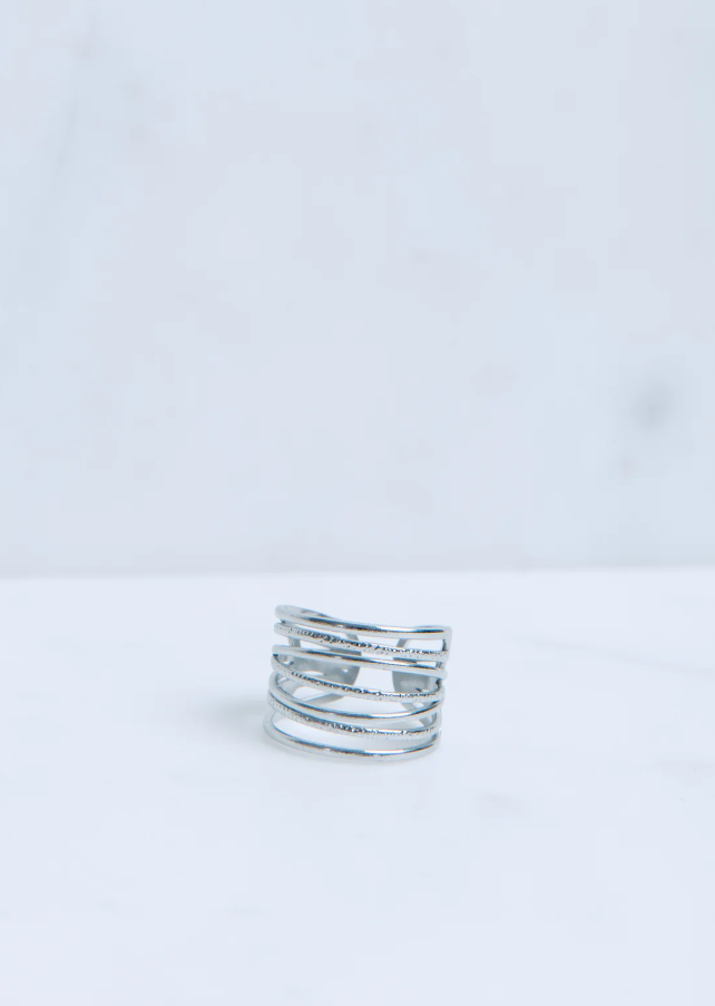 Layers Of Love Ring - 13 Hub Lane   |  Cuff Rings