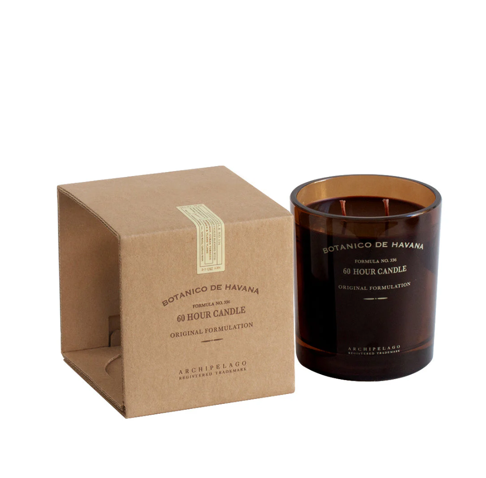 Archipelago Botanico de Havana Glass Boxed Candle