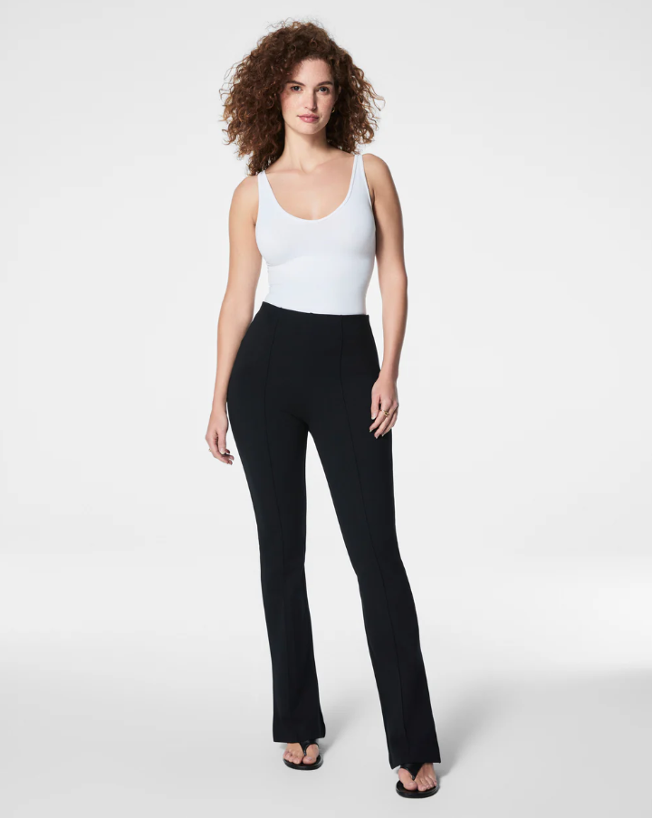 SPANXsmooth™ PerfectFit Ponte Micro Flare Pant, Classic Black