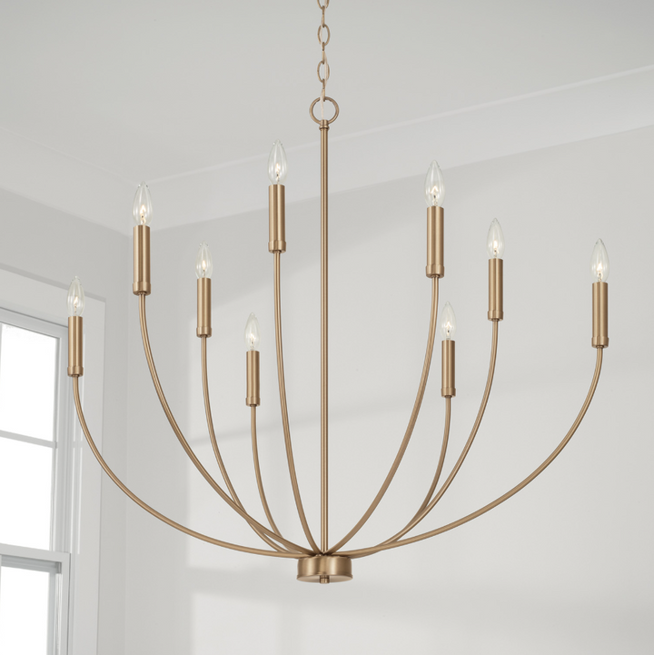 Ansley 9-Light Chandelier - 13 Hub Lane   |  Chandeliers