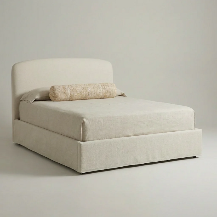 Joan Storage Bed, Cream