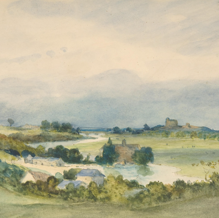 Fortified Building on Hill