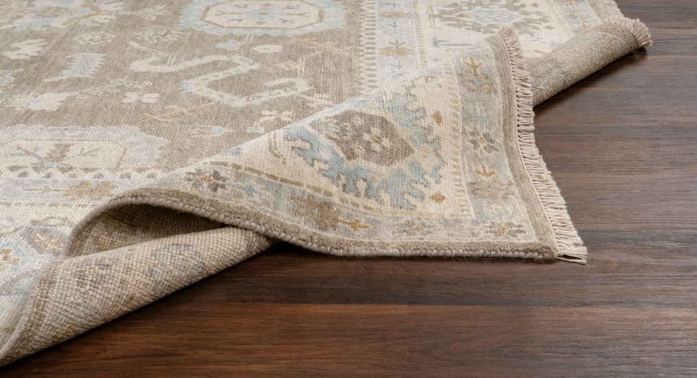 Hand-Knotted Konya 3x2 Rug