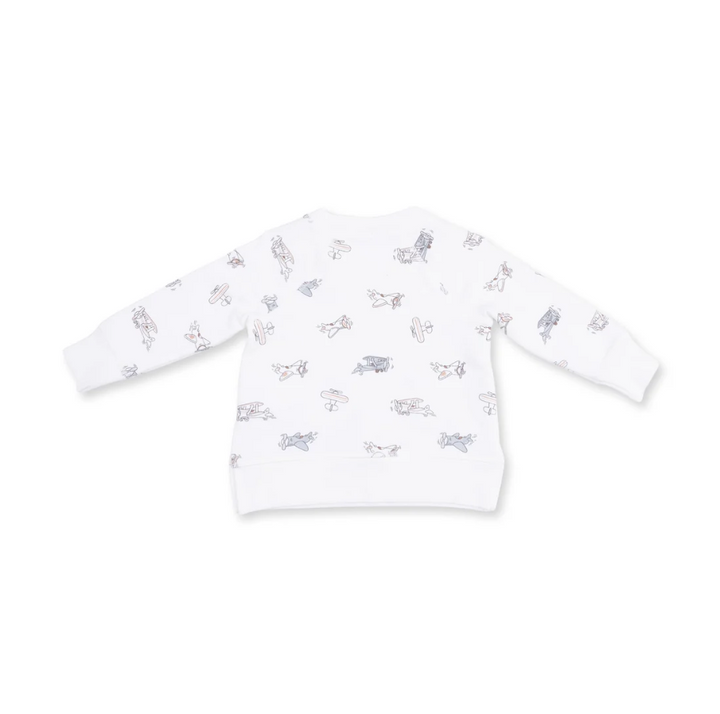 Vintage Airplane Pilots - Raglan Sweatshirt