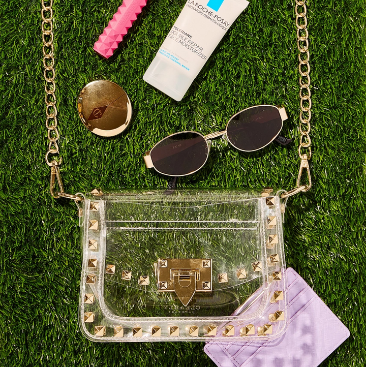 The Jackie Stadium Bag, Gold
