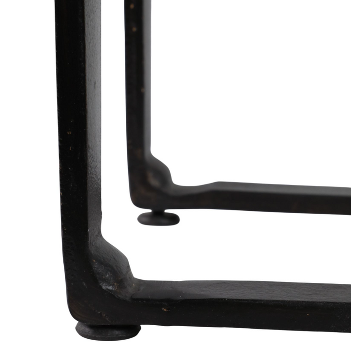 Rolla Smoky Quartz Top Accent Table