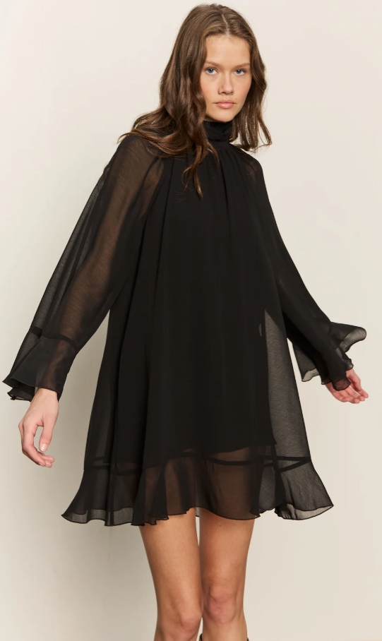 The Soulmate Mini Dress, Black - 13 Hub Lane   |  Mini Dresses