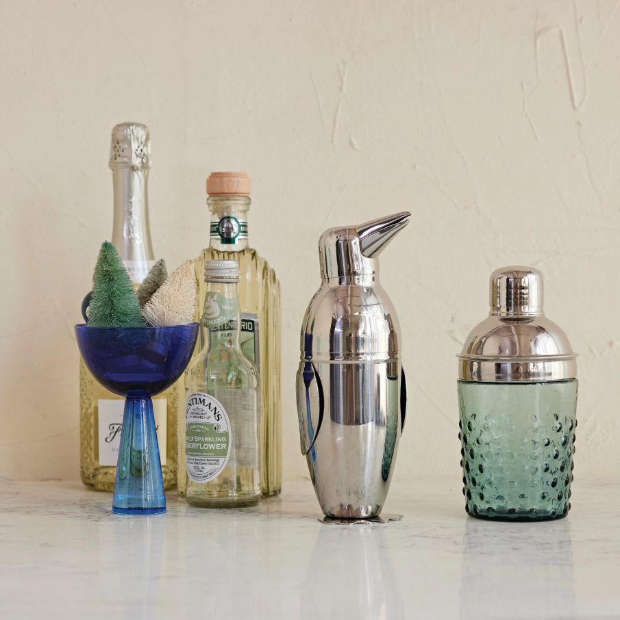 Stainless Steel Penguin Shaped Cocktail Shaker - 13 Hub Lane   |  