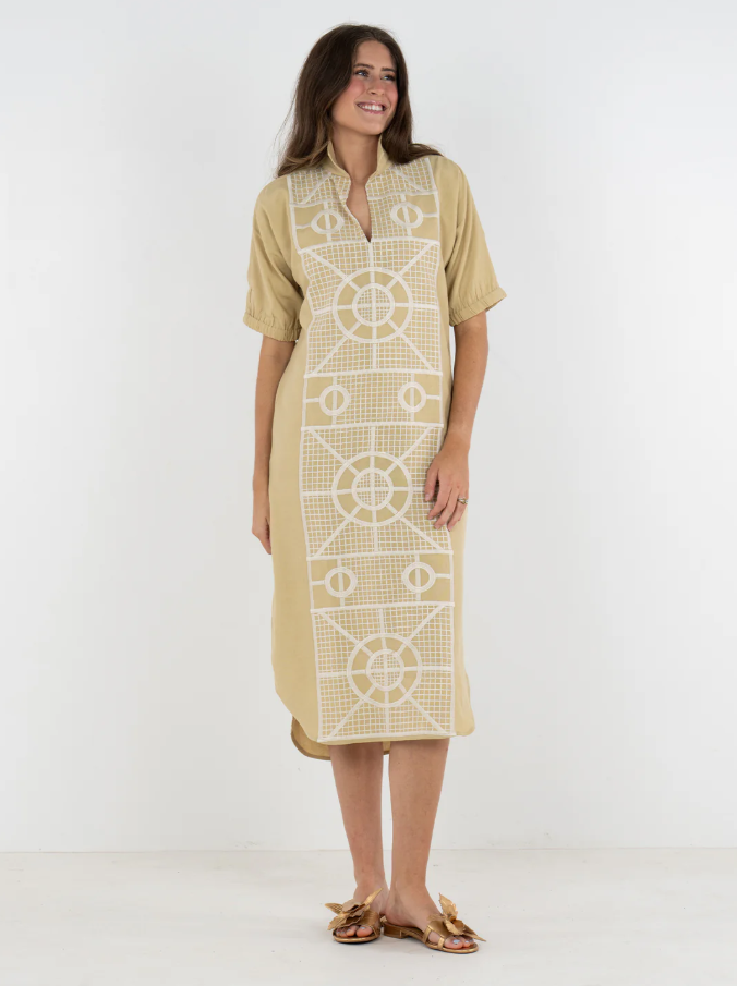 Poppy Caftan - Trellis