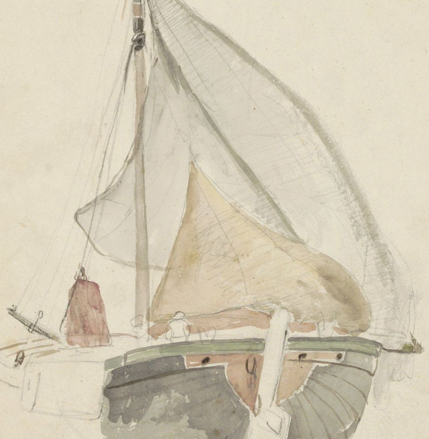 Watercolor Sailboat II