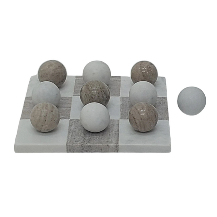 Marble Tic-Tac-Toe