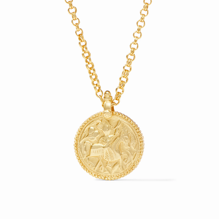 Julie Vos Coin Pendant - 13 Hub Lane   |  Statement Necklaces