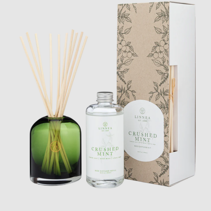 Linnea Crushed Mint Reed Diffuser