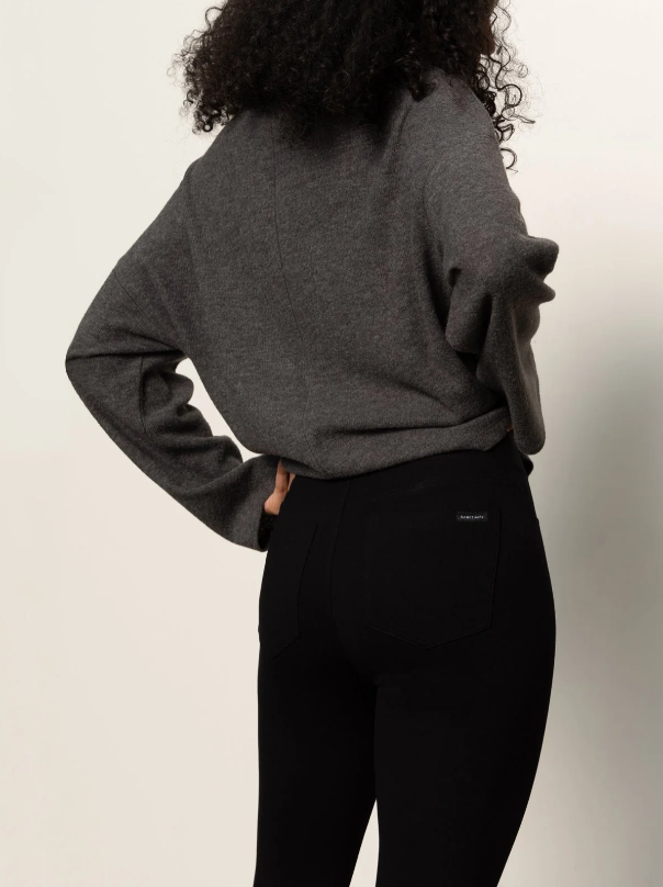 Runway Semi-High Rise Leggings, Black