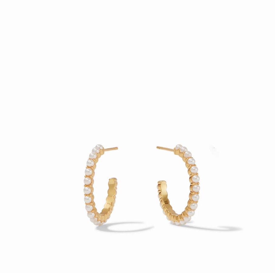 Julie Vos Juliet Pearl Hoop