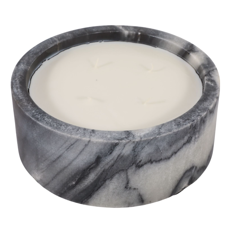 Hazel Amber & Oak Marble Candle