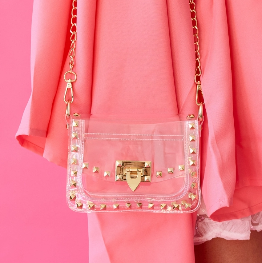 The Jackie Stadium Bag, Gold