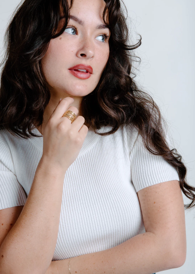 Layers Of Love Ring - 13 Hub Lane   |  Cuff Rings