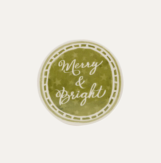 Holiday Stoneware Coasters
