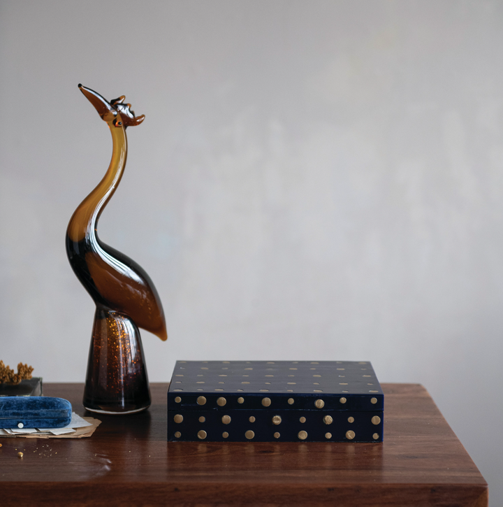 Hand-Blown Art Glass Bird - 13 Hub Lane   |  