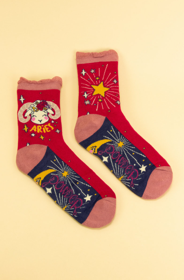 Aries Zodiac Socks