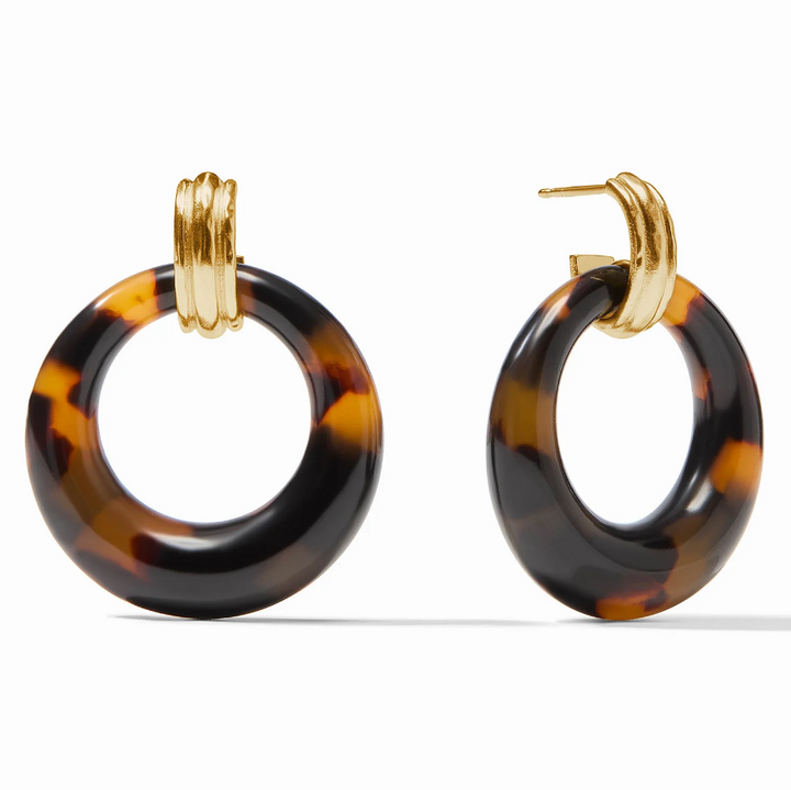 Julie Vos Madison Doorknocker Earring