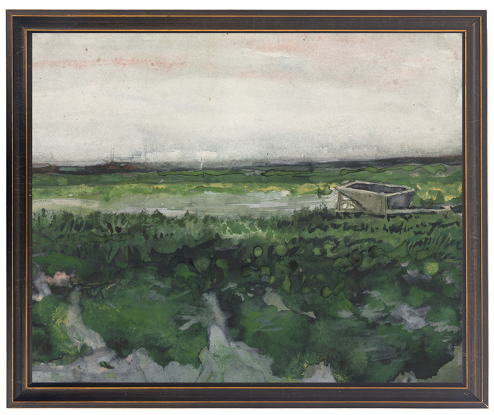 Landscape w/ Wheelbarrow