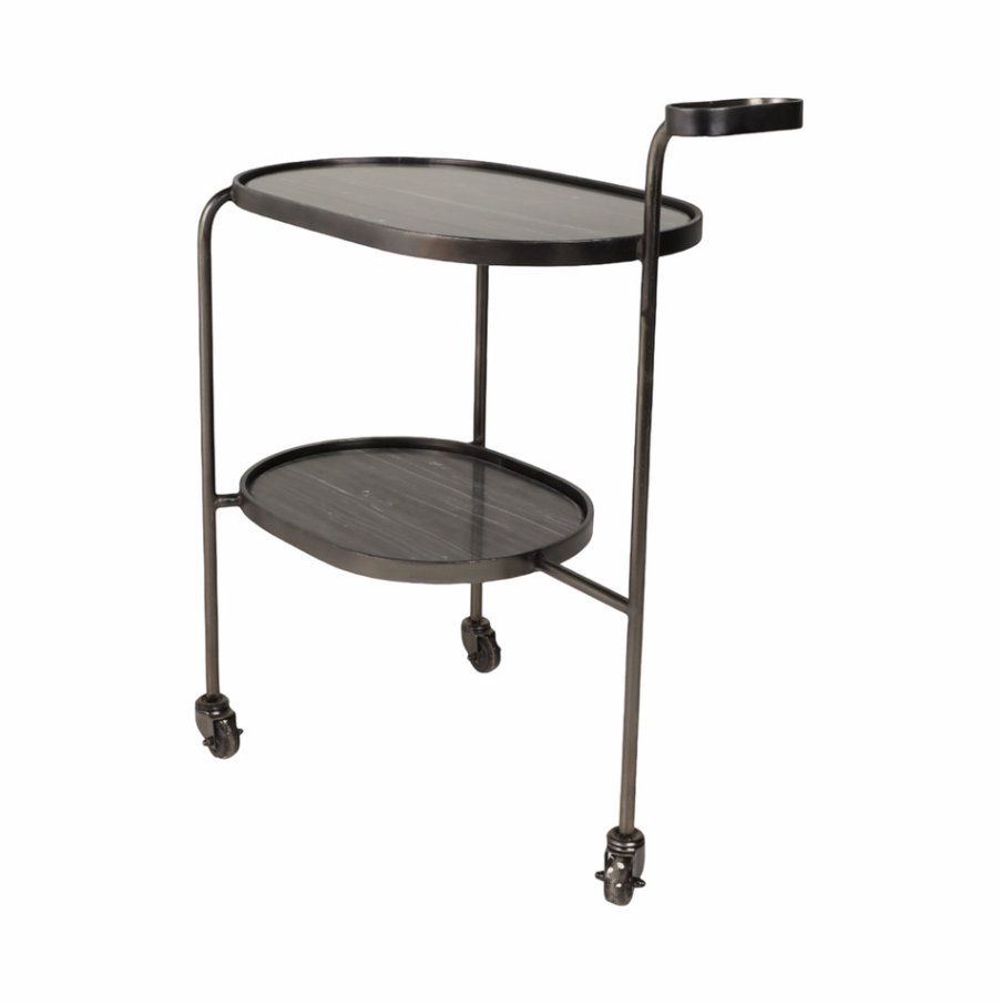 Francois Marble Bar Cart