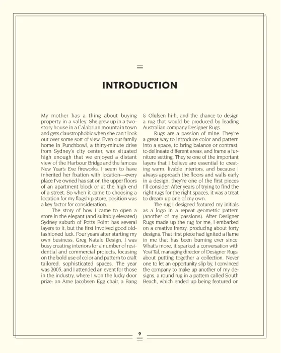 The Layered Interior