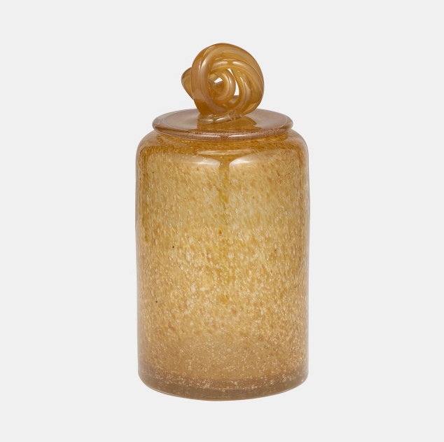 Glass Jar w/ Knot Lid - 13 Hub Lane   |  